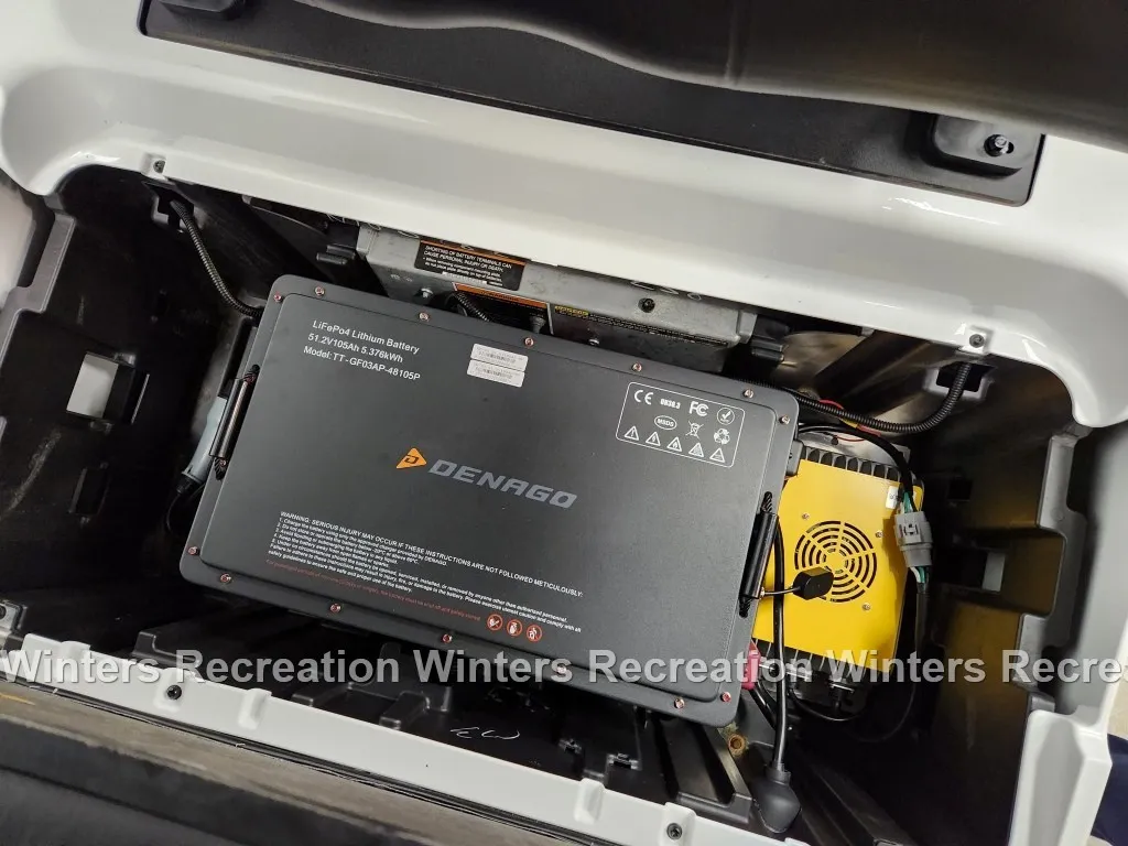 2020 Club Car Tempo Lithium Ion DELUXE STREET READY Golf Cart, White - Image 15