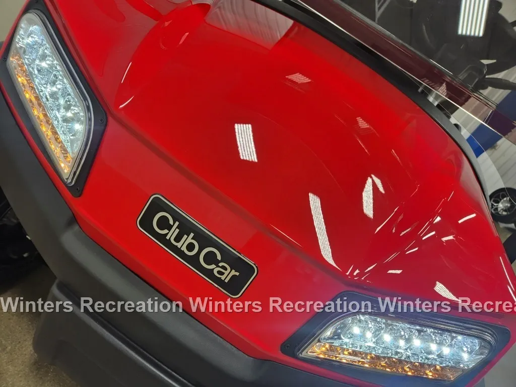 2020 Club Car Tempo Lithium Ion DELUXE STREET READY Golf Cart, Rally Red - Image 2