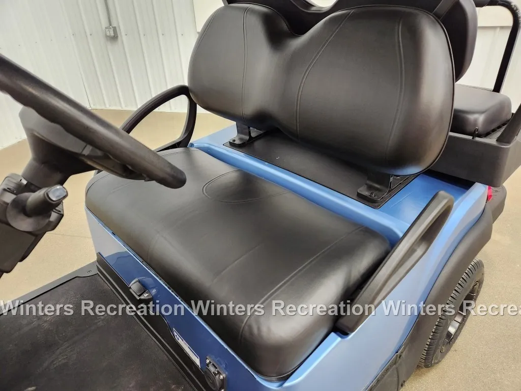 2021 Club Car Tempo Lithium Ion DELUXE STREET READY Golf Cart, Ice Blue - Image 9