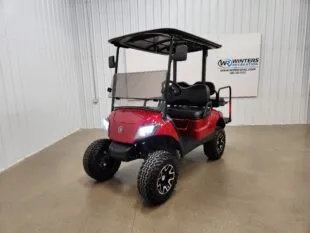 2020 Yamaha Drive 2 Lithium Ion STREET READY Golf Cart, Jasper Red