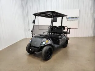 2016 Yamaha Drive Gas Carb DELUXE STREET READY Golf Cart, Magnetic Grey