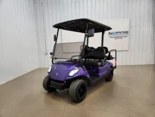 2016 Yamaha Drive Gas Carb STREET READY Golf Cart, Plum Crazy Purple