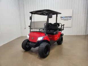 2022 Yamaha Drive 2 Gas EFI QuieTech DELUXE STREET READY Golf Cart, Red