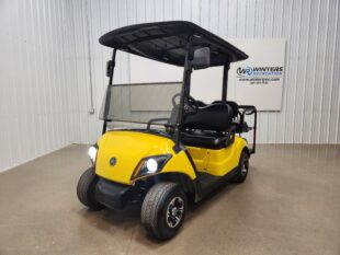 2017 Yamaha Drive 2 Gas Carb STREET READY Golf Cart, Yellow